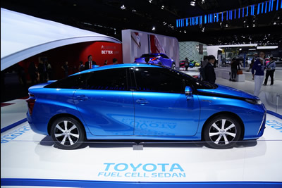 Toyota FCV Hydrogen Fuel Cell Production Model 
